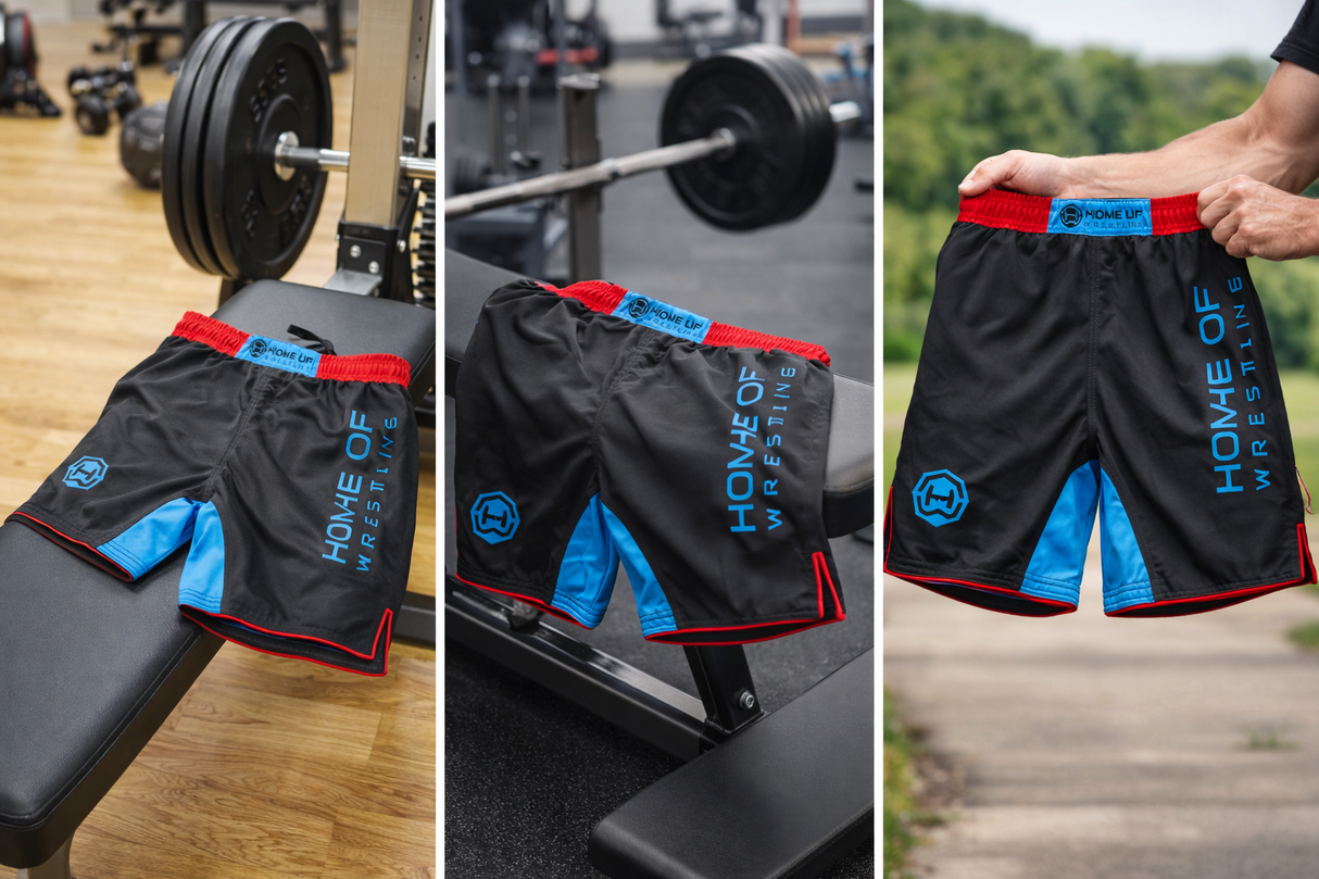 HOW MatForce Pro Wrestling Shorts