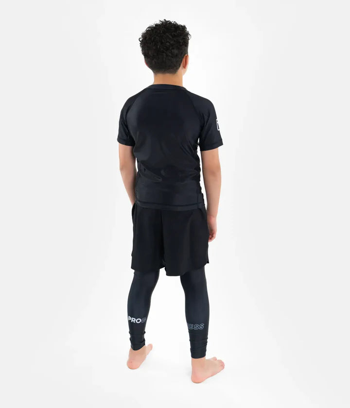 Progress Kids Academy Rashguard - Black