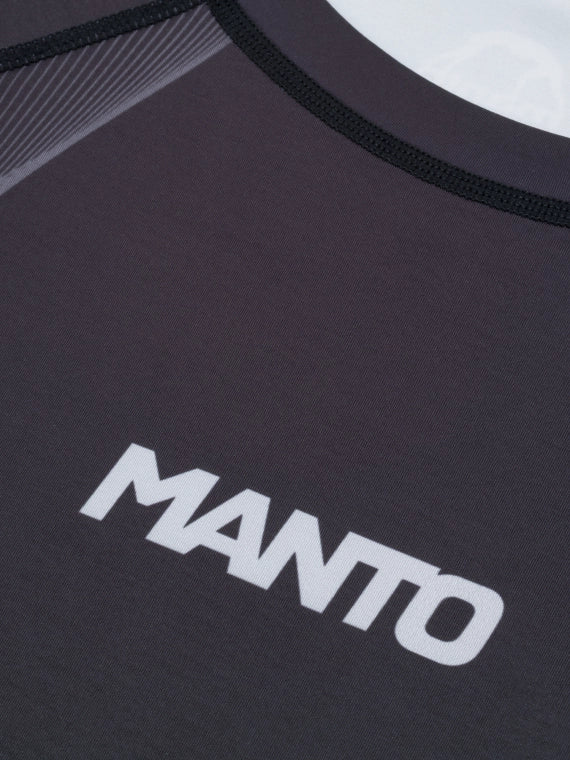 MANTO long sleeve rashguard FLOW black