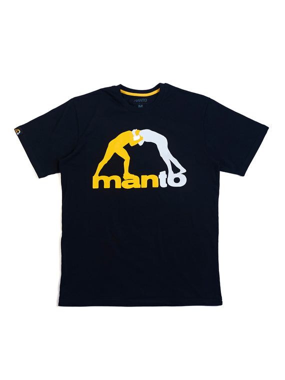 T-shirt MANTO LOGO noir