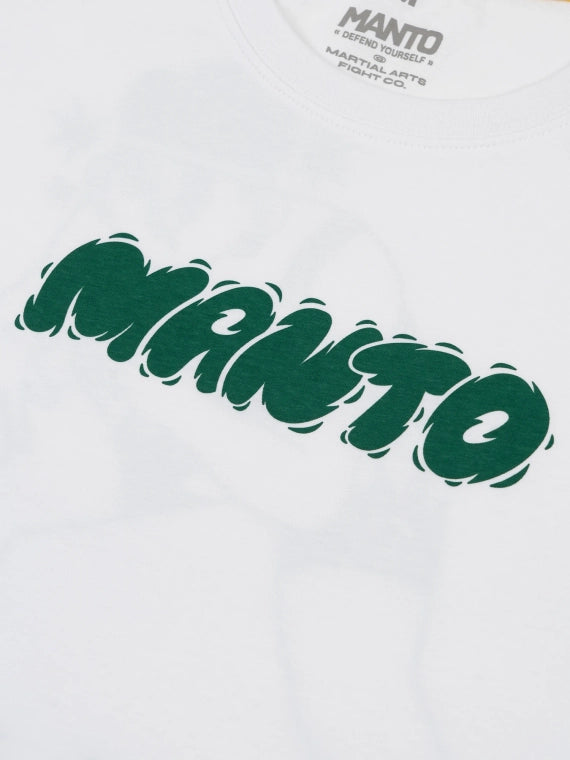 T-shirt MANTO LUTEK WRESTLER blanc