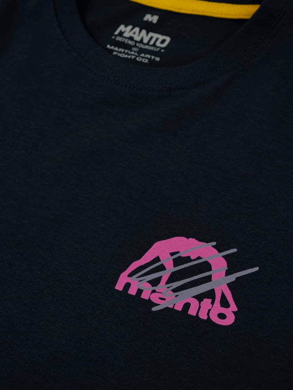 T-shirt MANTO VERTICAL bleu marine