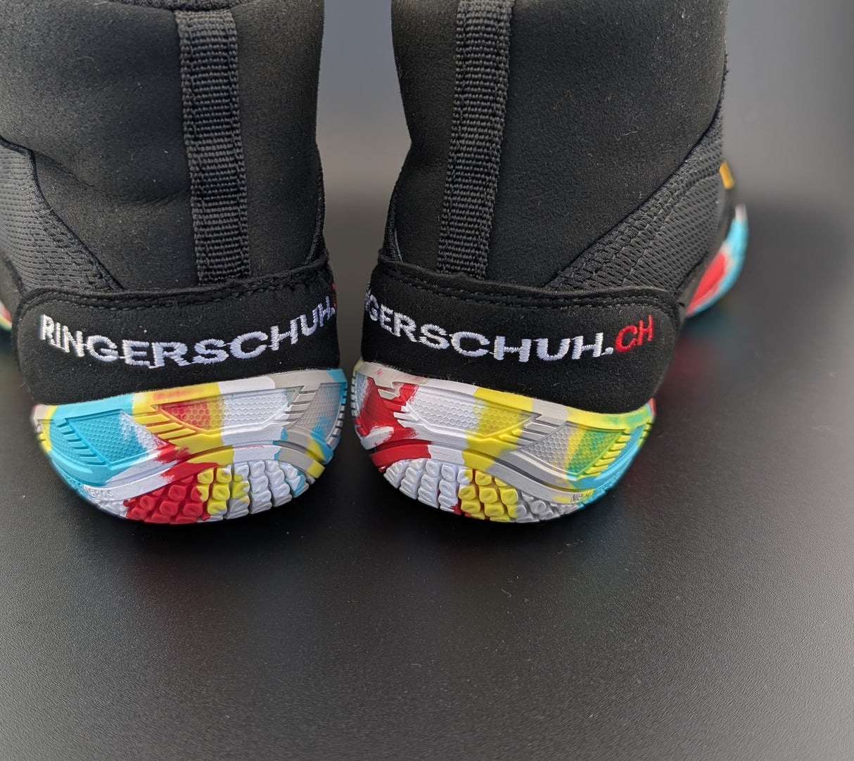 Ringerschuh.ch Ringerschuh schwarz Kinder