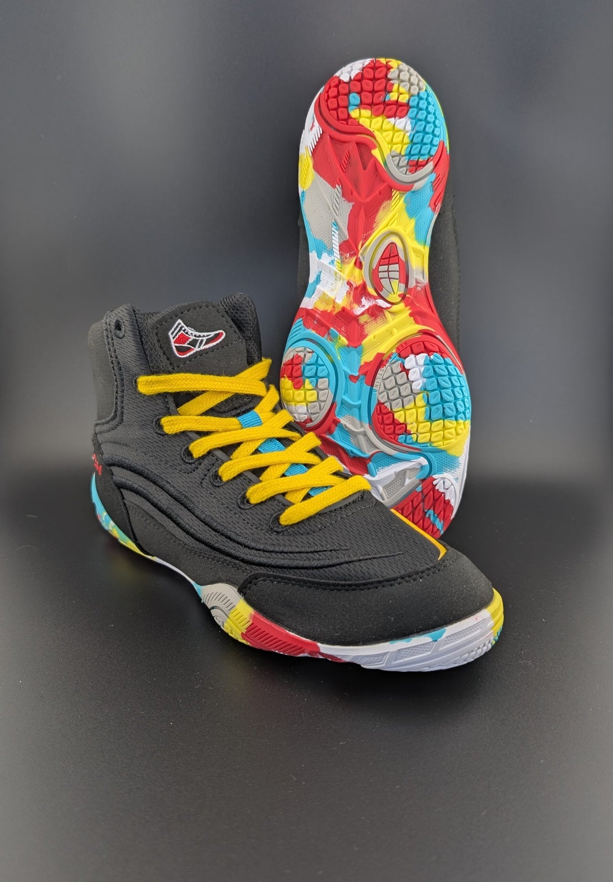 Ringerschuh.ch Ringerschuh schwarz Kinder