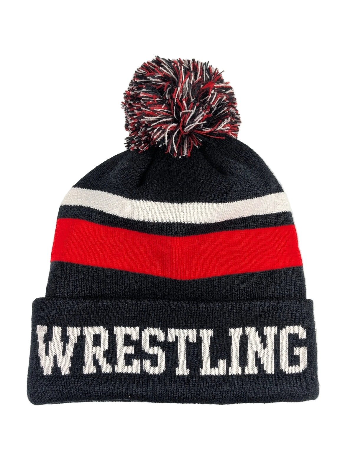 Mütze Wrestling schwarz/rot