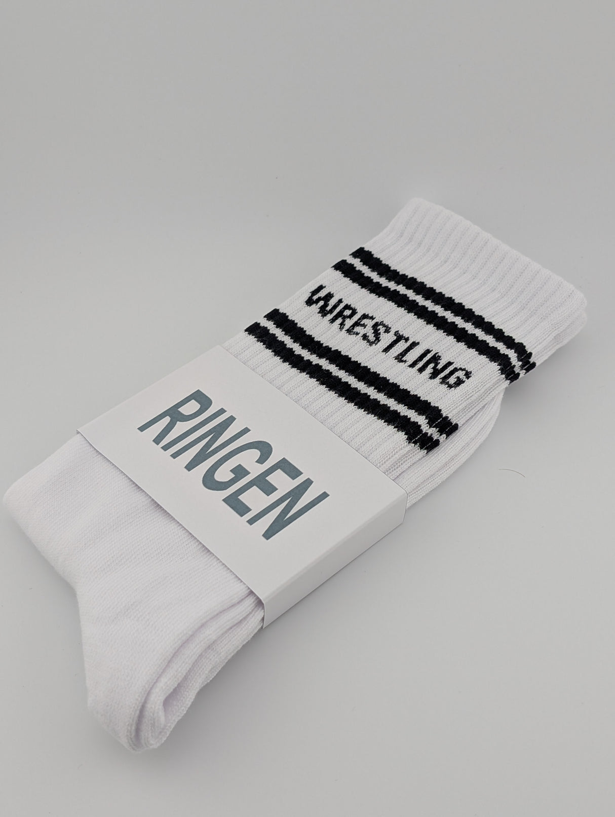 Wrestling Socken Weiss