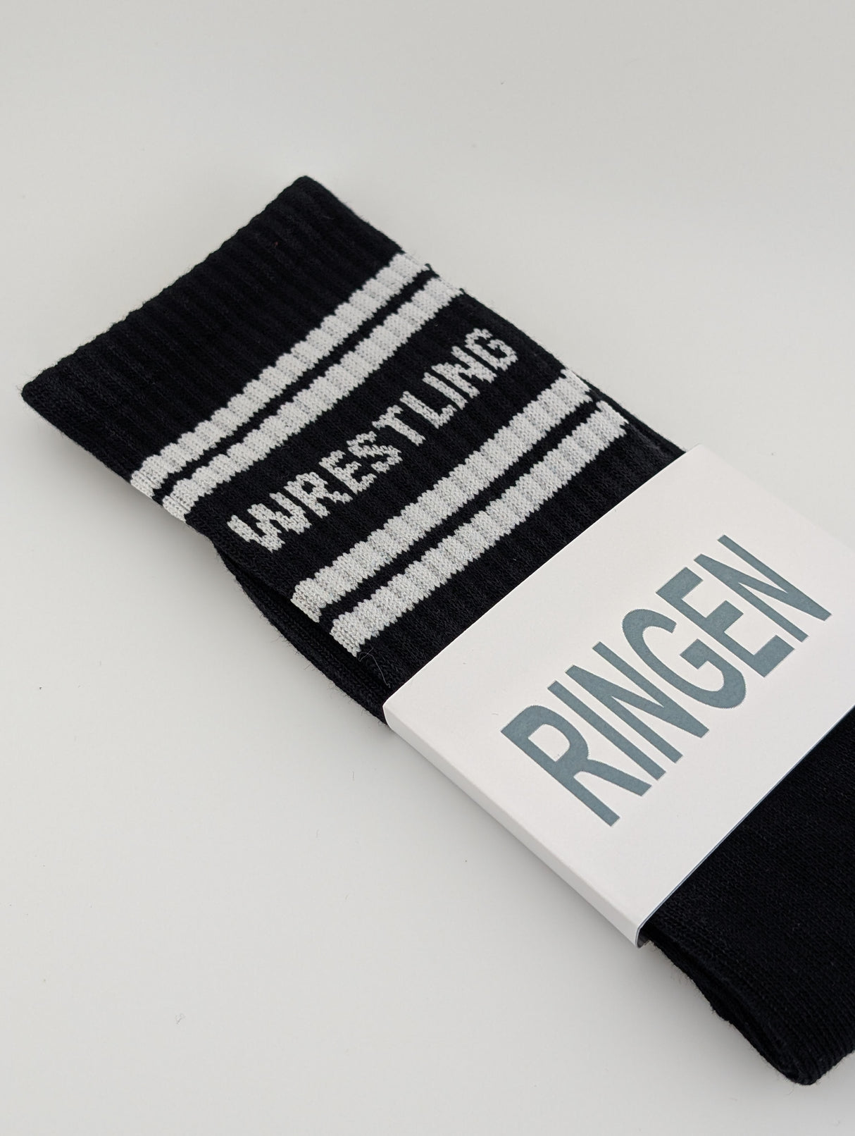 Wrestling Socken Schwarz