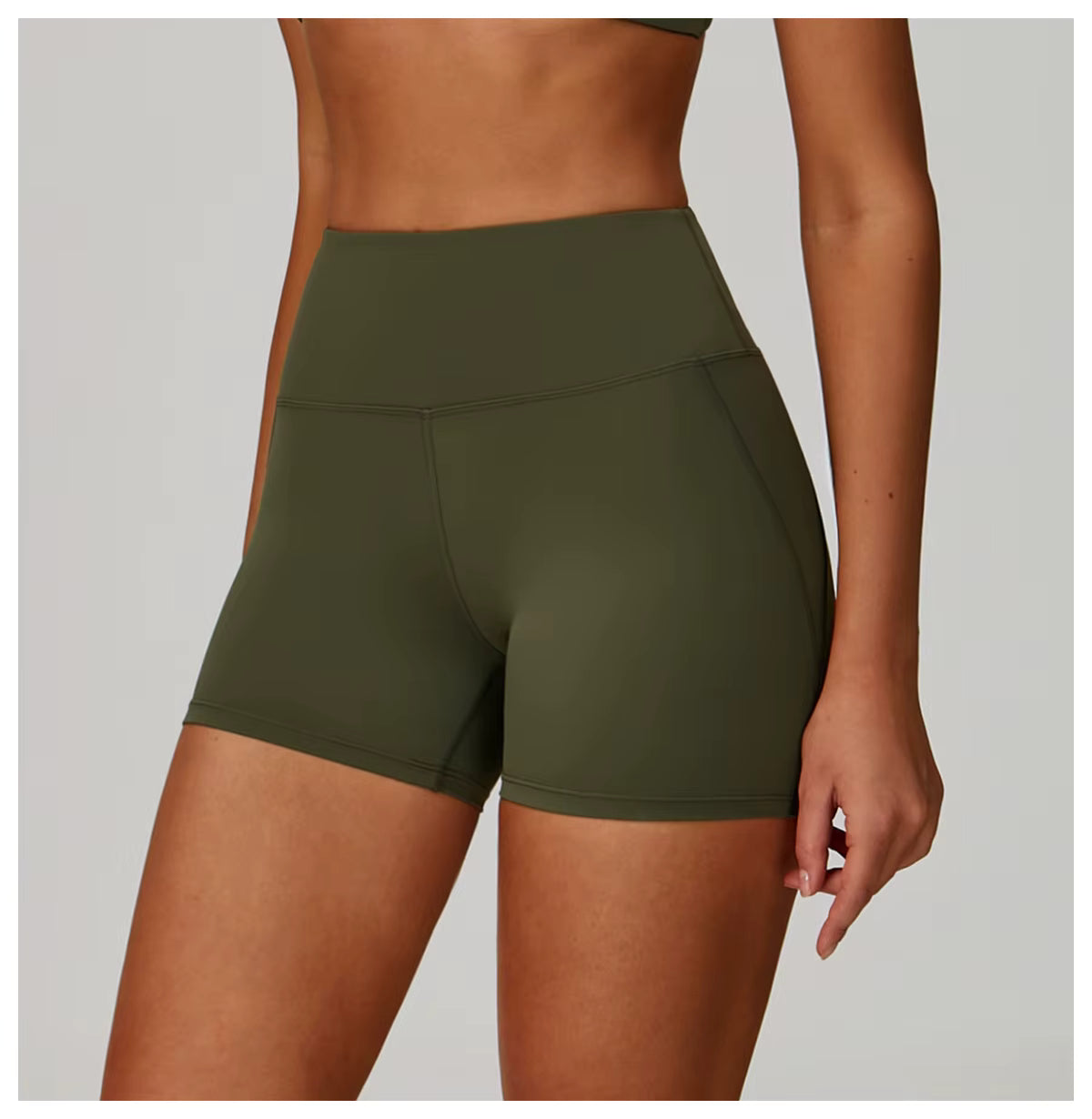 Home of Wrestling – Leggings courts de performance pour femmes