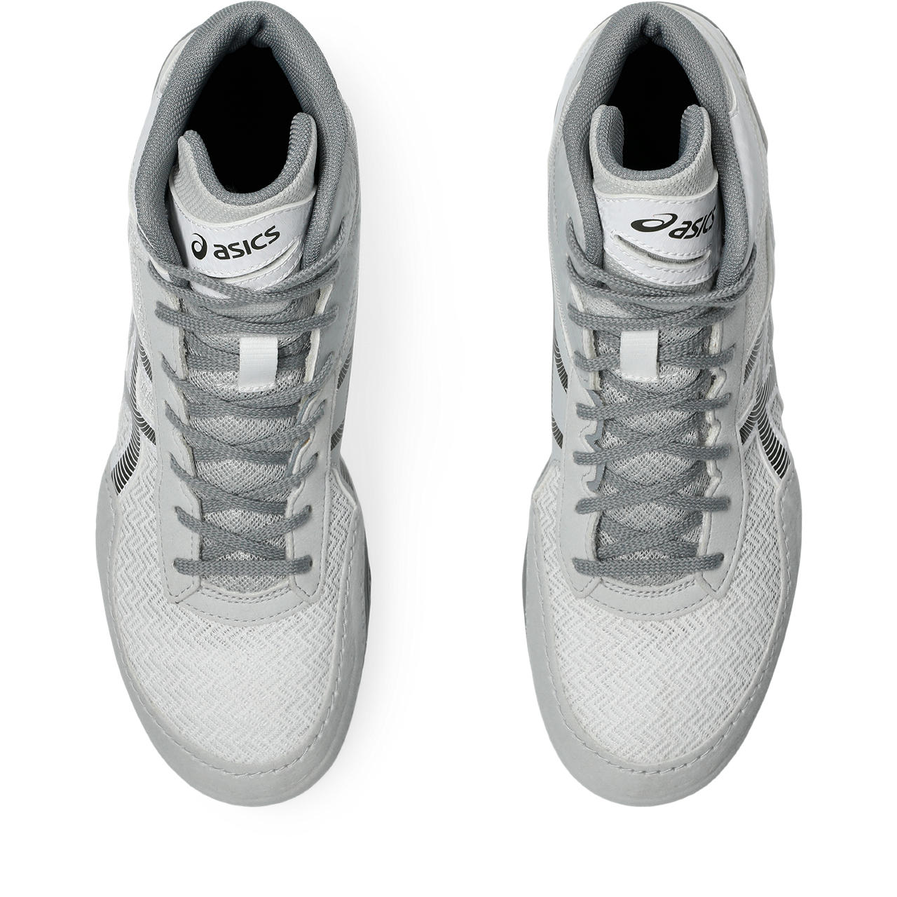 Wa Hi　マットシルバー Asics MATCONTROL 3 ​​White/Gunmetal wrestling shoes white – Home