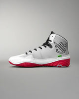 JB1 Wrestling Shoes - White Hot left side