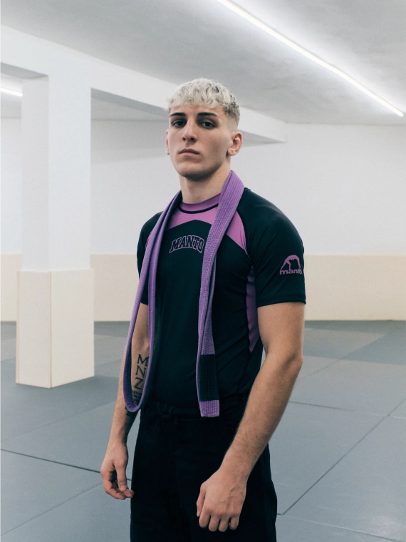 rashguard MANTO classé 25 violet