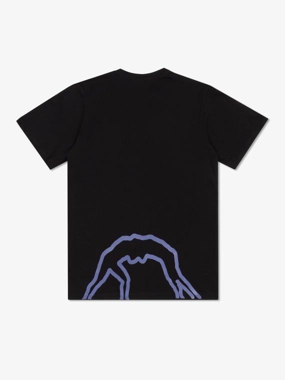 T-shirt MANTO TRACE noir