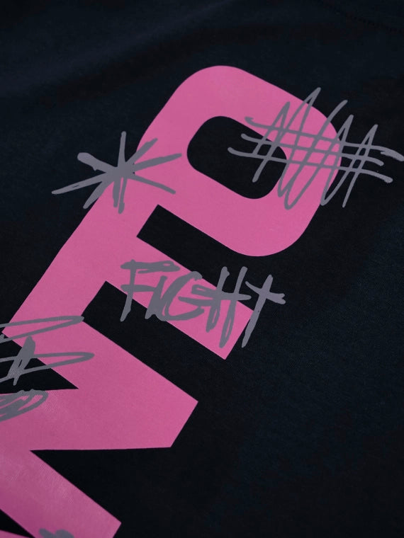 T-shirt MANTO VERTICAL bleu marine