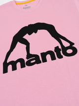 T-shirt MANTO VIBE 25 rose et noir