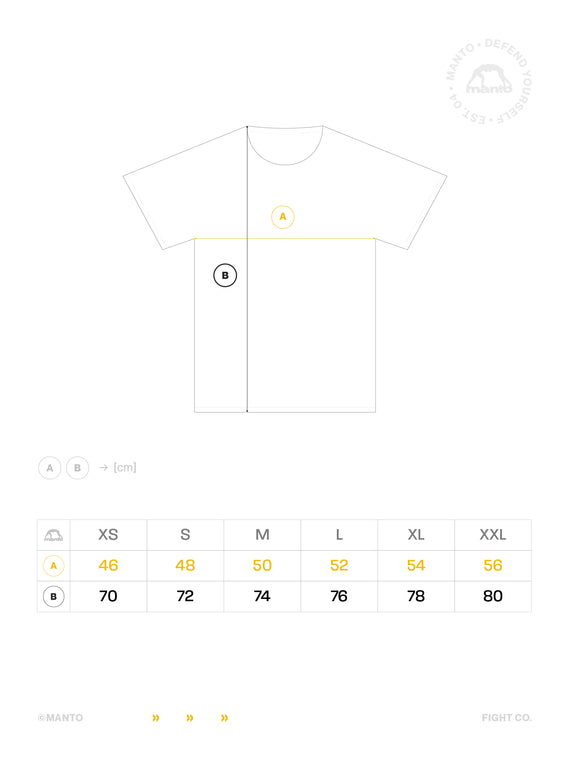 T-shirt MANTO TRACE noir