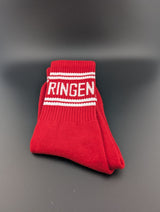 Socken Ringersocken Rot