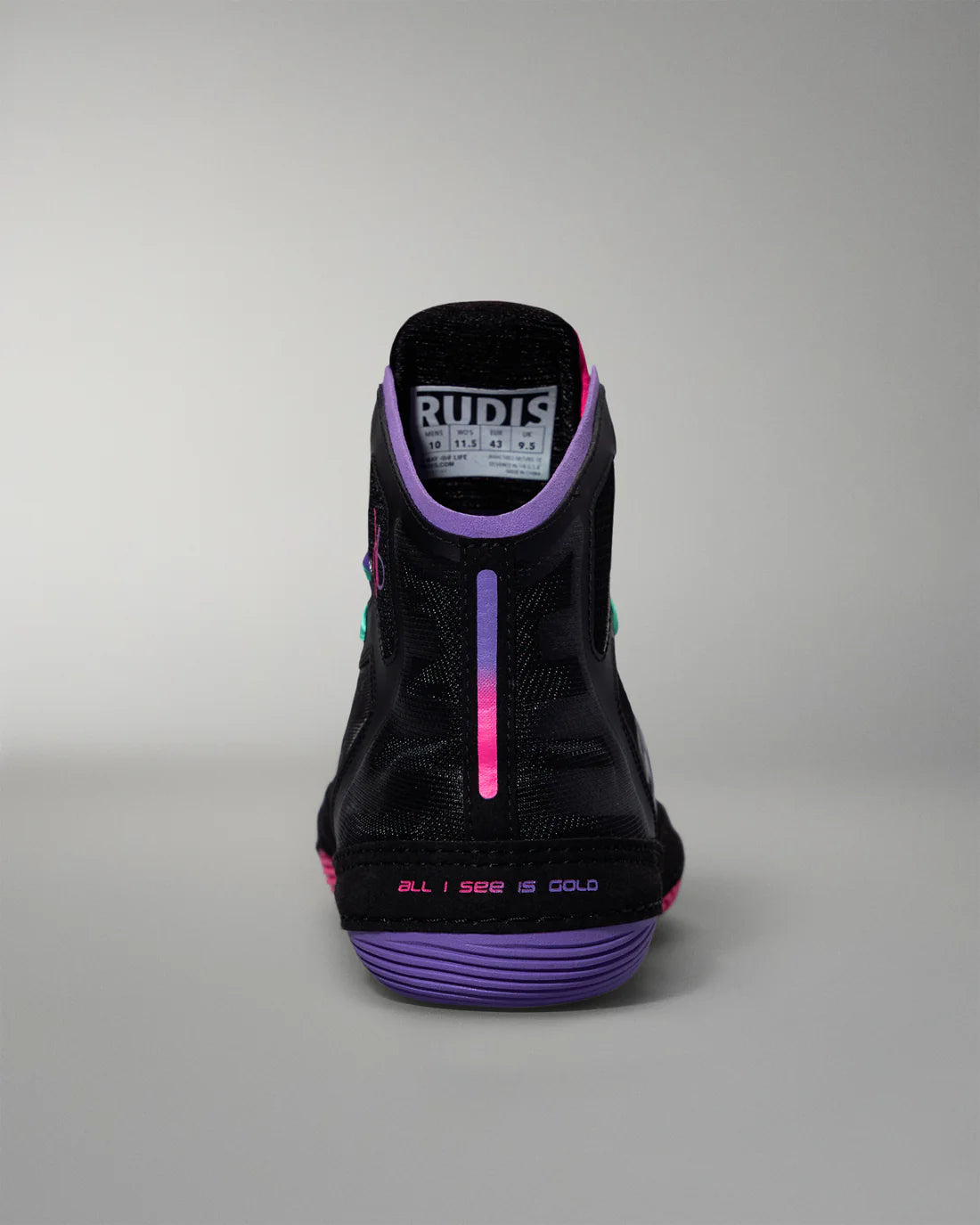 RUDIS JB-UltraLITE Wrestling Shoes - Multiverse back
