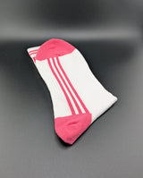 Socken Ringerin weiss Pink