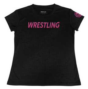 T-Shirt HoW Wrestling - Schwarz/Pink