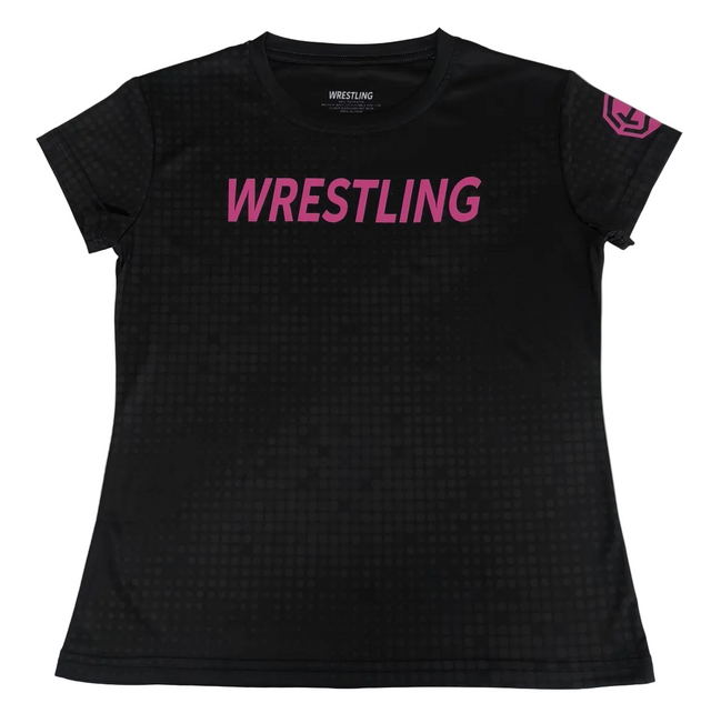 T-Shirt HoW Wrestling - Schwarz/Pink
