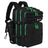 Tactical Backpack in Schwarz/Grün – 25 L und 45 L