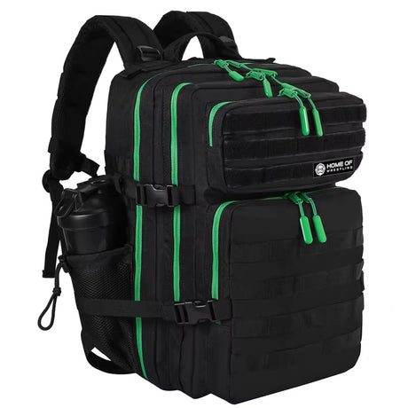 Tactical Backpack in Schwarz/Grün – 25 L und 45 L
