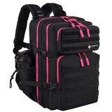 Tactical Backpack in Schwarz/Pink – 25 L und 45 L