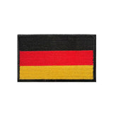 Gestickter Klett-Patch mit Flagge von Deutschland