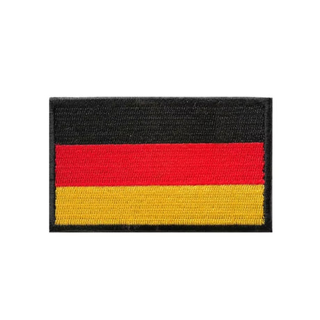 Gestickter Klett-Patch mit Flagge von Deutschland