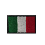 Gestickter Klett-Patch mit Flagge von Italien