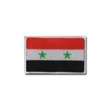 Gestickter Klett-Patch mit Flagge von Syrien