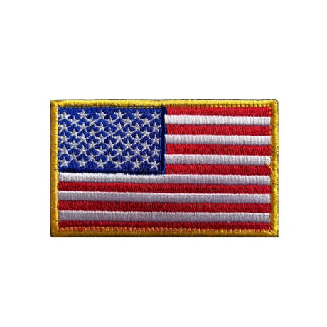 Gestickter Klett-Patch mit Flagge von USA