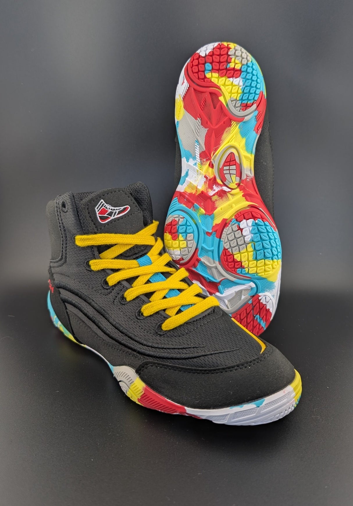 Ringerschuh.ch Ringerschuh schwarz Kinder