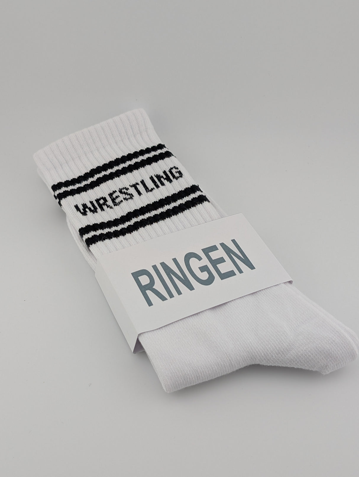 Wrestling Socken Weiss