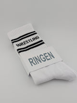 Wrestling Socken Weiss