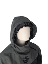 Schwitzanzug, Sauna Suit, Schwarz/Grau