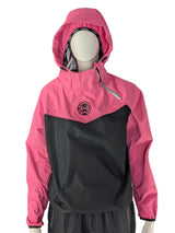 Schwitzanzug, Sauna Suit, Schwarz/Pink