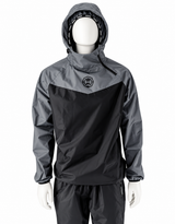Schwitzanzug, Sauna Suit, Schwarz/Grau – Produktansicht 1